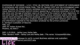 LICENSED TO LICK – Harley Jade In Love New Bestie Ashley Love